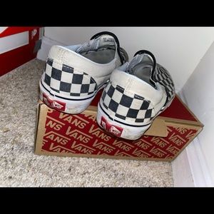 Checkered Vans